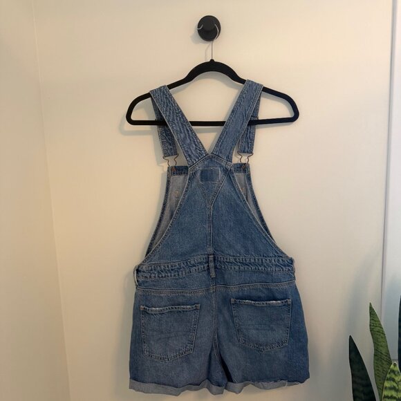 American Eagle | Tomgirl Shortall Denim Overalls | Women’s Medium - Picture 2 of 6